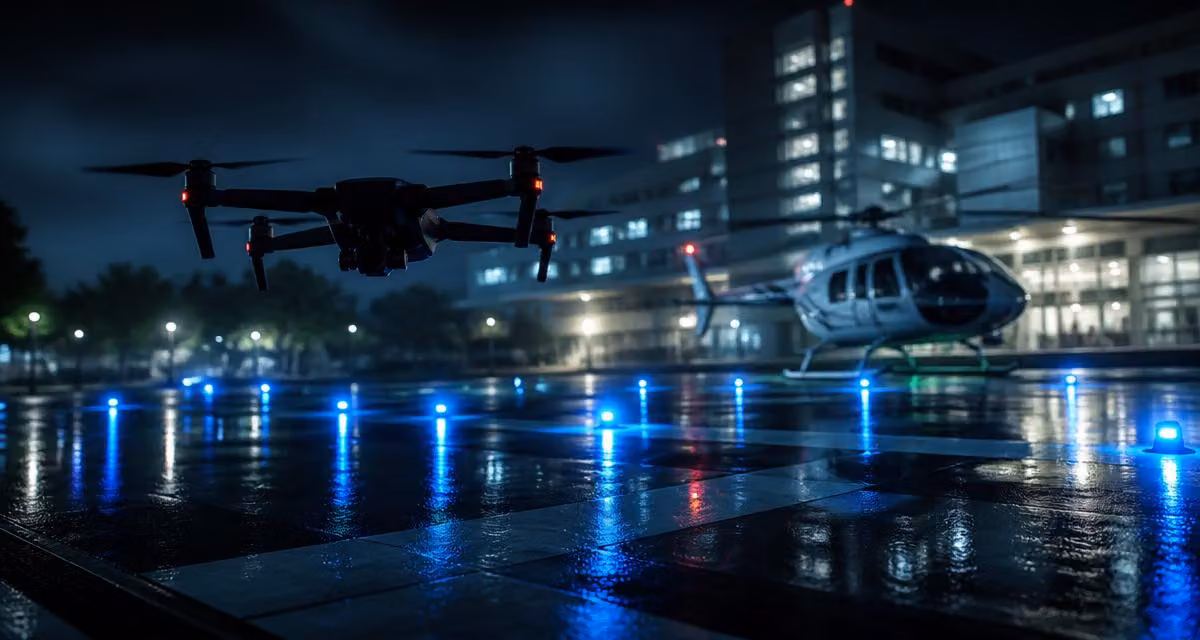 Strasbourg : des drones de livraison vers la prison clouent au sol les hélicoptères du CHU