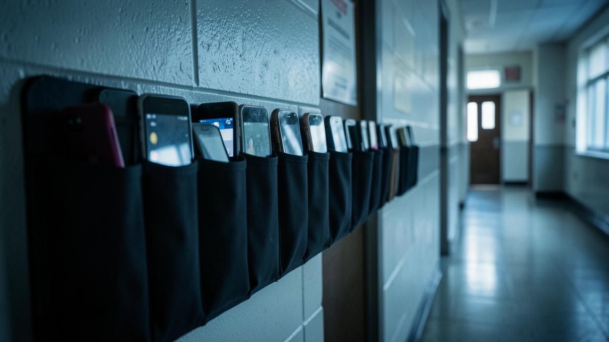 Illustration : Portable interdit au lycée : une règle unique, des applications très différentes