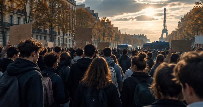 Lycéens, acte III : 266 000 à 450 000 manifestants, cours suspendus en fin de semaine